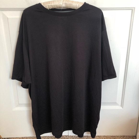 Starter plus size black short sleeve athletic top - Picture 1 of 3